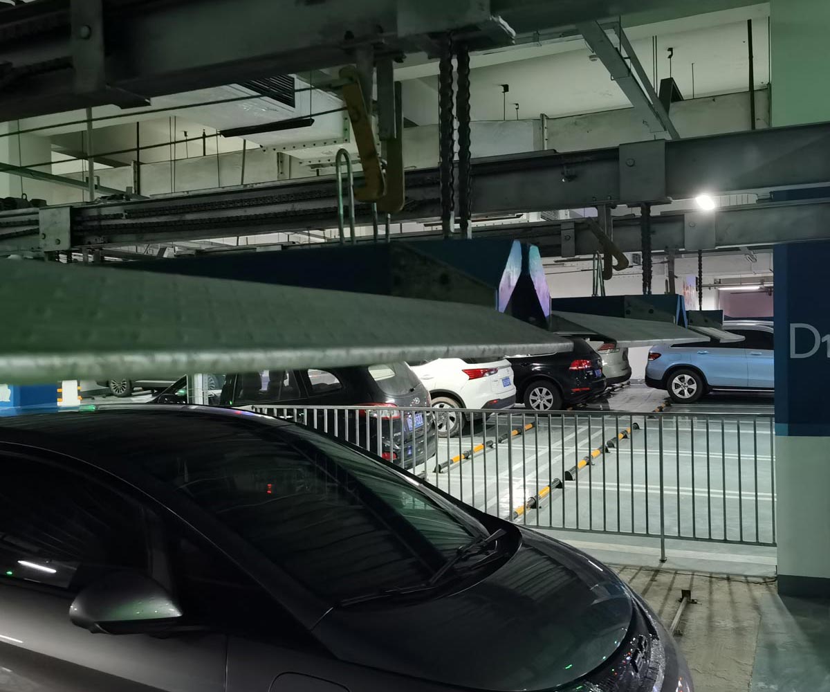 廣西上下升降立體停車設備拆除