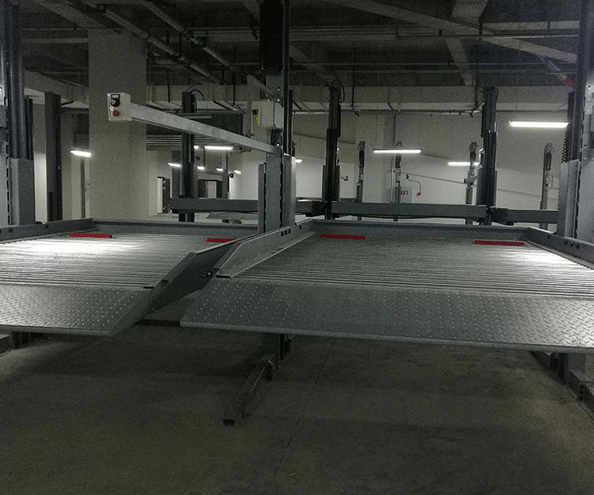 廣西PSH左右橫移機械立體停車設備拆除