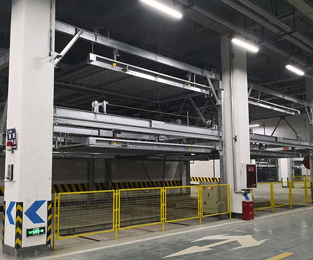 修文2柱機(jī)械立體停車設(shè)備廠家