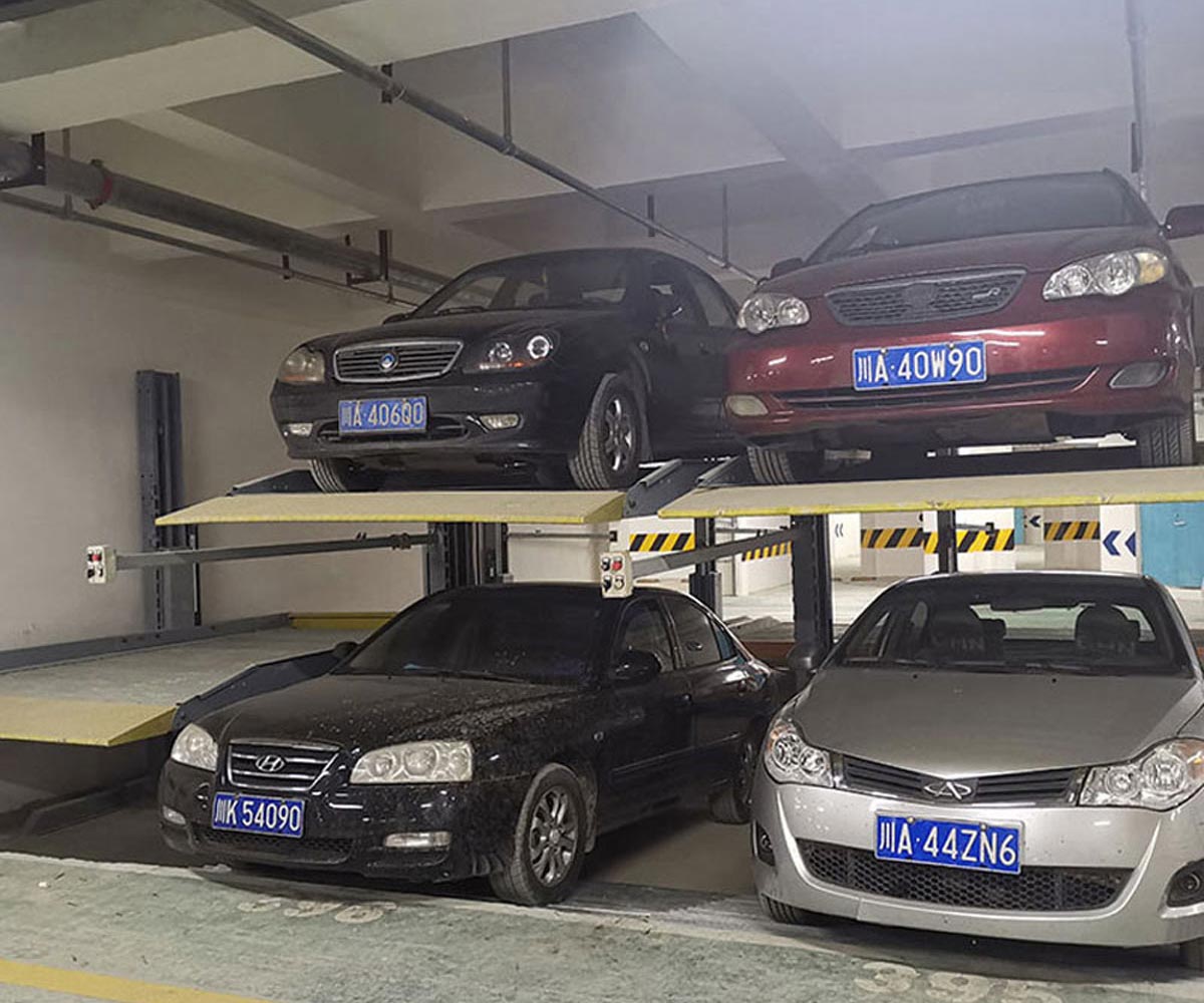 施秉上下升降機(jī)械車(chē)位改造