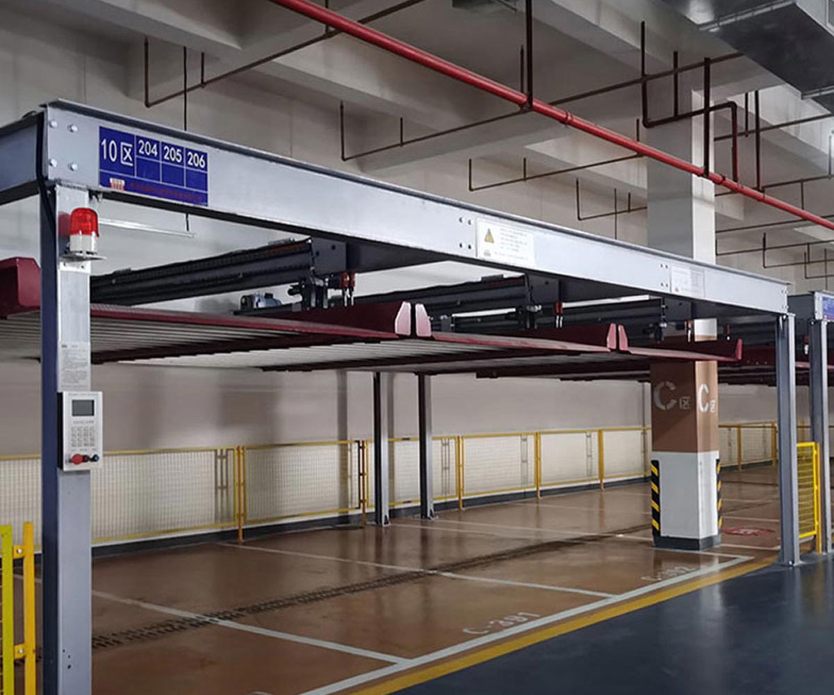 PSH橫移式立體車庫(kù)改造