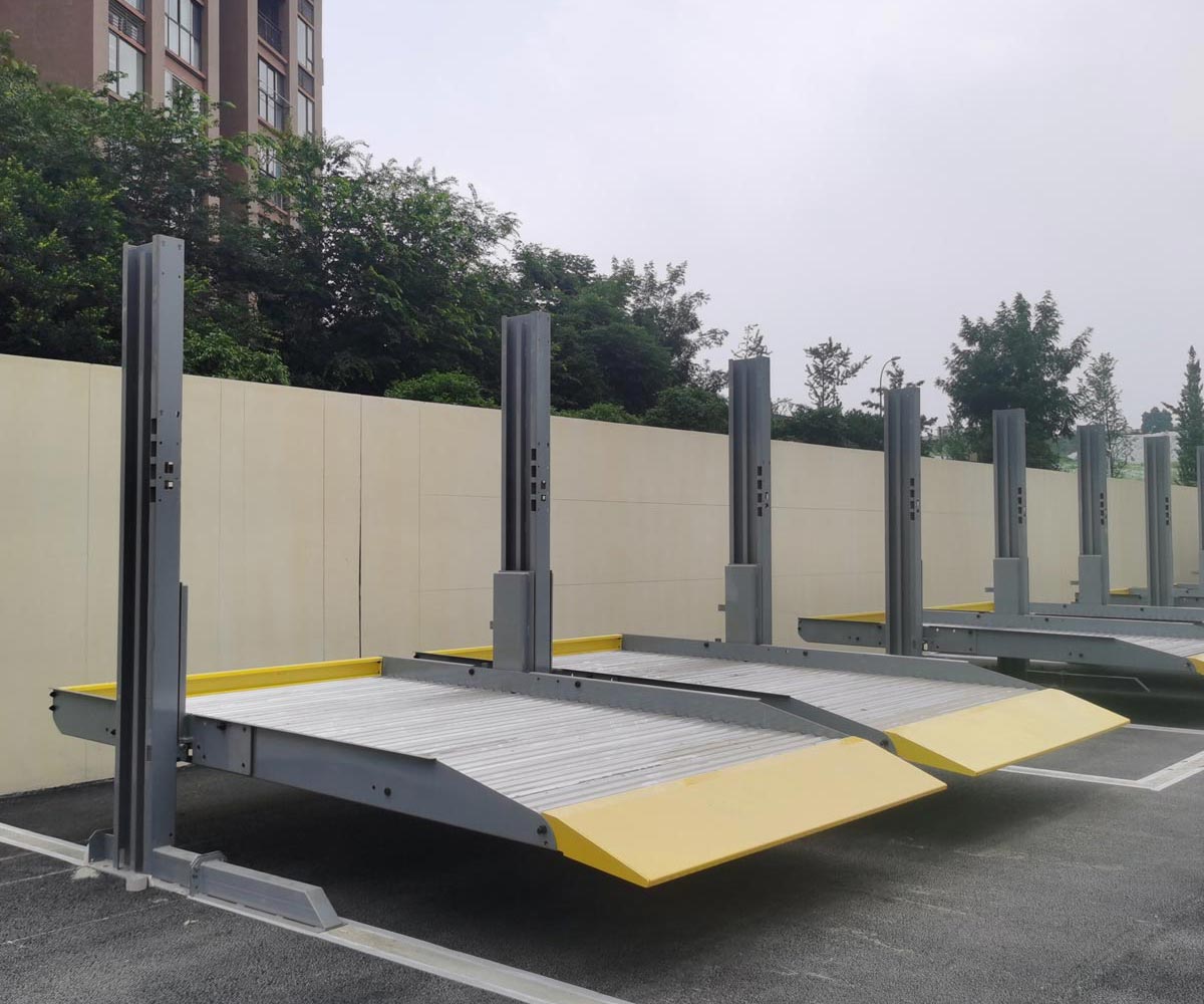兩層升降橫移機械停車位廠家