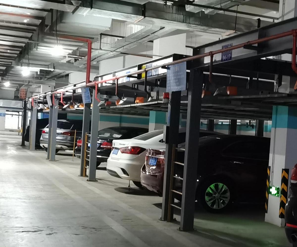 荔波二層簡易類停車位過規(guī)劃