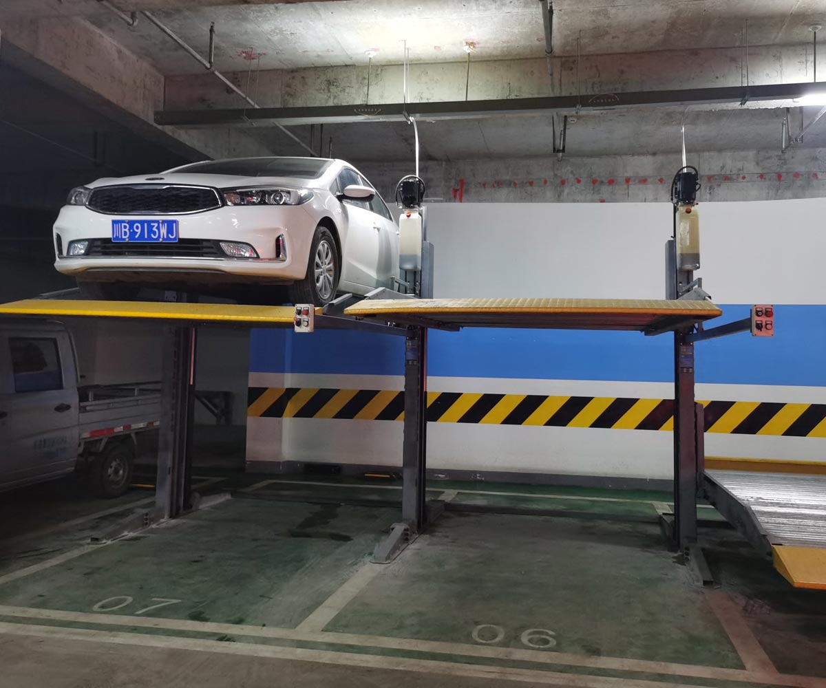 廣西雙柱簡易類立體車位