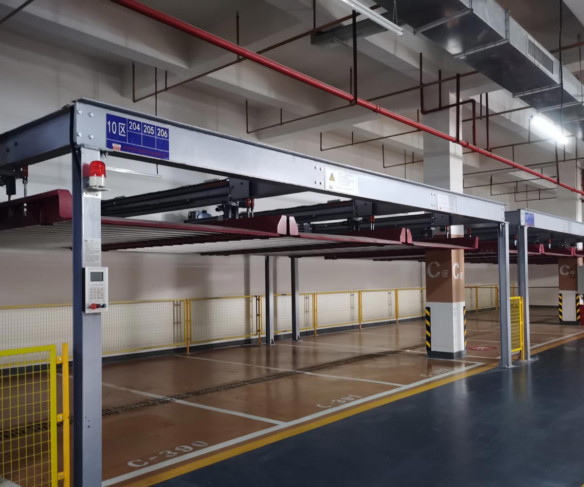福泉俯仰式機(jī)械立體車庫(kù)