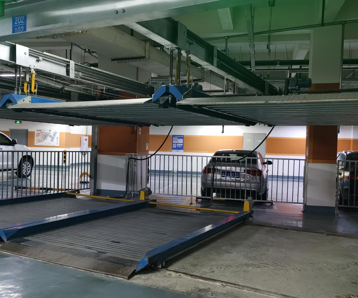 湖南二層升降橫移立體車庫